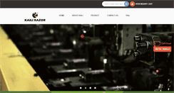 Desktop Screenshot of kailirazor.com